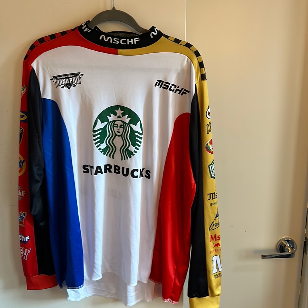 MSCHF Starbucks Racing Jersey